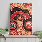Dolphins NAIDOC Week 2026 Personalised Canvas Wall Art 50 Years of Deadly Aboriginal Art
