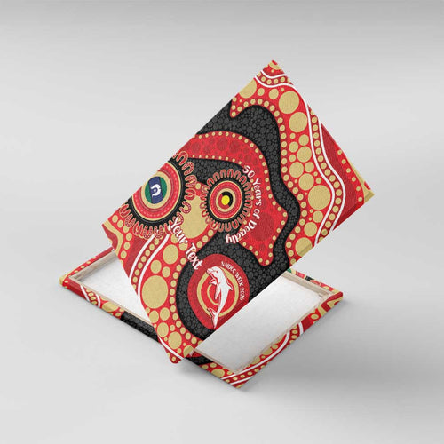 Dolphins NAIDOC Week 2026 Personalised Canvas Wall Art 50 Years of Deadly Aboriginal Art
