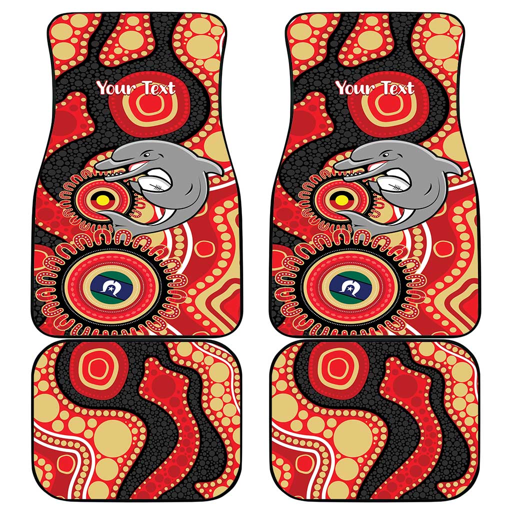 Dolphins NAIDOC Week 2026 Personalised Car Mats 50 Years of Deadly Aboriginal Art
