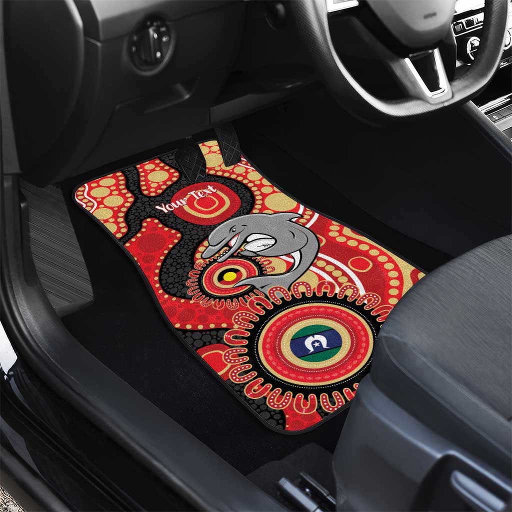 Dolphins NAIDOC Week 2026 Personalised Car Mats 50 Years of Deadly Aboriginal Art