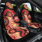 Dolphins NAIDOC Week 2026 Personalised Car Seat Cover 50 Years of Deadly Aboriginal Art