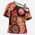 Dolphins NAIDOC Week 2026 Personalised Cross Shoulder Shirt 50 Years of Deadly Aboriginal Art