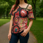 Dolphins NAIDOC Week 2026 Personalised Cross Shoulder Shirt 50 Years of Deadly Aboriginal Art