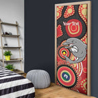 Dolphins NAIDOC Week 2026 Personalised Door Cover 50 Years of Deadly Aboriginal Art