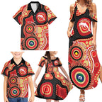 Dolphins NAIDOC Week 2026 Personalised Family Matching Summer Maxi Dress and Hawaiian Shirt 50 Years of Deadly Aboriginal Art