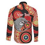 Dolphins NAIDOC Week 2026 Personalised Family Matching Summer Maxi Dress and Hawaiian Shirt 50 Years of Deadly Aboriginal Art