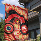 Dolphins NAIDOC Week 2026 Personalised Garden Flag 50 Years of Deadly Aboriginal Art