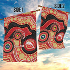 Dolphins NAIDOC Week 2026 Personalised Garden Flag 50 Years of Deadly Aboriginal Art