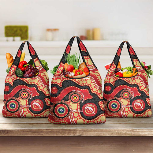 Dolphins NAIDOC Week 2026 Personalised Grocery Bag 50 Years of Deadly Aboriginal Art