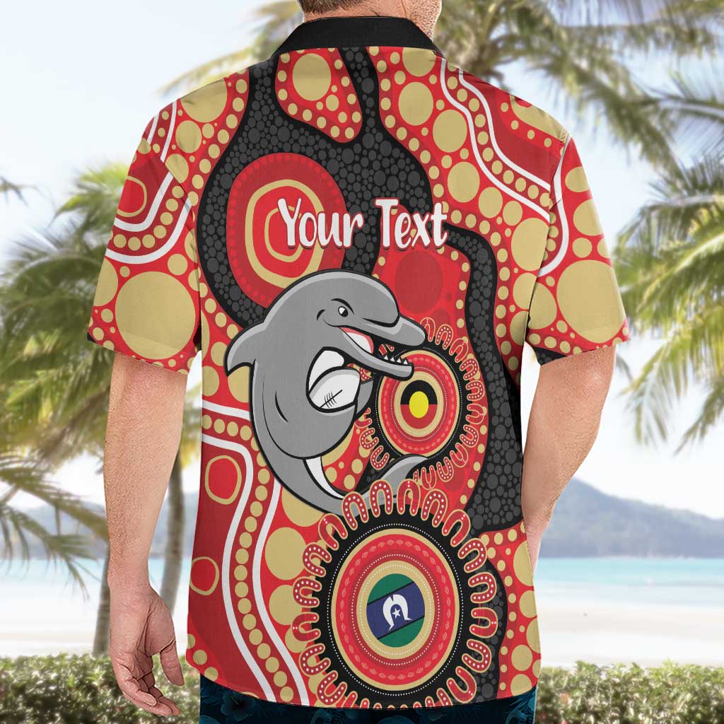 Dolphins NAIDOC Week 2026 Personalised Hawaiian Shirt 50 Years of Deadly Aboriginal Art