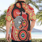 Dolphins NAIDOC Week 2026 Personalised Hawaiian Shirt 50 Years of Deadly Aboriginal Art