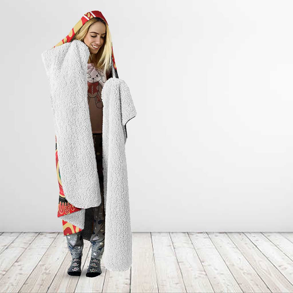 Dolphins NAIDOC Week 2026 Personalised Hooded Blanket 50 Years of Deadly Aboriginal Art