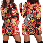 Dolphins NAIDOC Week 2026 Personalised Hoodie Dress 50 Years of Deadly Aboriginal Art