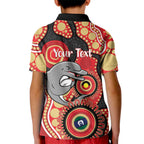 Dolphins NAIDOC Week 2026 Personalised Kid Polo Shirt 50 Years of Deadly Aboriginal Art