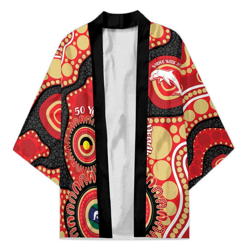 Dolphins NAIDOC Week 2026 Personalised Kimono 50 Years of Deadly Aboriginal Art