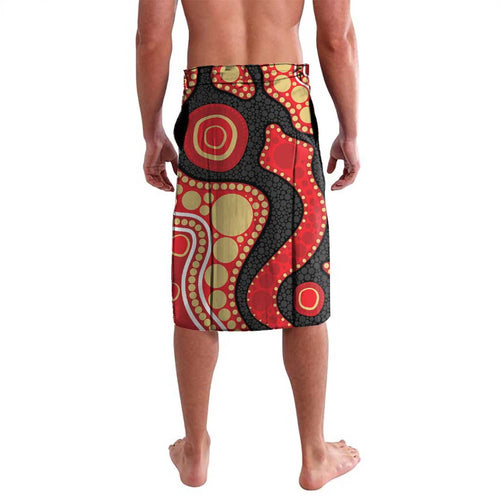 Dolphins NAIDOC Week 2026 Personalised Lavalava 50 Years of Deadly Aboriginal Art