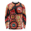 Dolphins NAIDOC Week 2026 Personalised Long Sleeve Shirt 50 Years of Deadly Aboriginal Art