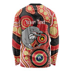 Dolphins NAIDOC Week 2026 Personalised Long Sleeve Shirt 50 Years of Deadly Aboriginal Art