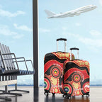 Dolphins NAIDOC Week 2026 Personalised Luggage Cover 50 Years of Deadly Aboriginal Art