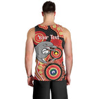 Dolphins NAIDOC Week 2026 Personalised Men Tank Top 50 Years of Deadly Aboriginal Art
