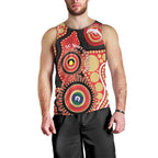 Dolphins NAIDOC Week 2026 Personalised Men Tank Top 50 Years of Deadly Aboriginal Art
