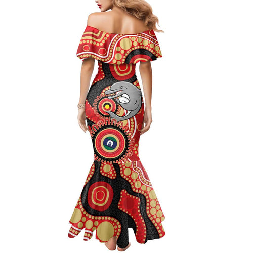 Dolphins NAIDOC Week 2026 Personalised Mermaid Dress 50 Years of Deadly Aboriginal Art