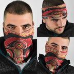 Dolphins NAIDOC Week 2026 Personalised Neck Gaiter 50 Years of Deadly Aboriginal Art