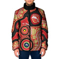 Dolphins NAIDOC Week 2026 Personalised Padded Jacket 50 Years of Deadly Aboriginal Art