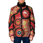 Dolphins NAIDOC Week 2026 Personalised Padded Jacket 50 Years of Deadly Aboriginal Art