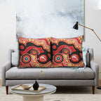 Dolphins NAIDOC Week 2026 Personalised Pillow Cover 50 Years of Deadly Aboriginal Art