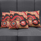 Dolphins NAIDOC Week 2026 Personalised Pillow Cover 50 Years of Deadly Aboriginal Art