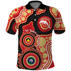 Dolphins NAIDOC Week 2026 Personalised Polo Shirt 50 Years of Deadly Aboriginal Art
