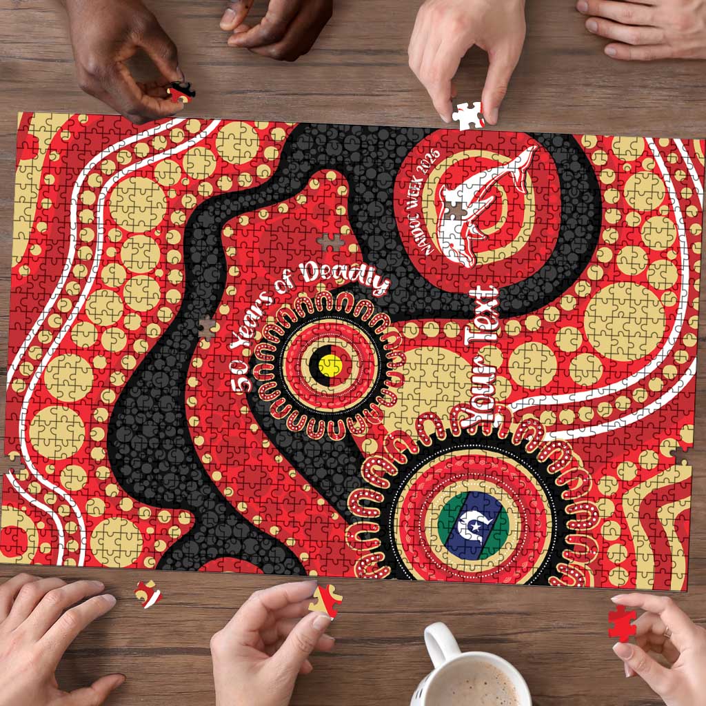 Dolphins NAIDOC Week 2026 Personalised Puzzle 50 Years of Deadly Aboriginal Art