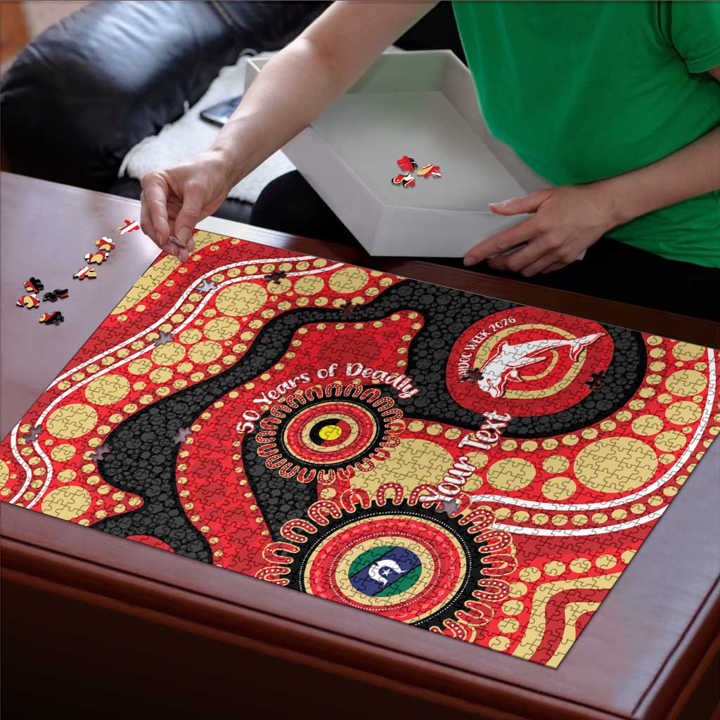 Dolphins NAIDOC Week 2026 Personalised Puzzle 50 Years of Deadly Aboriginal Art