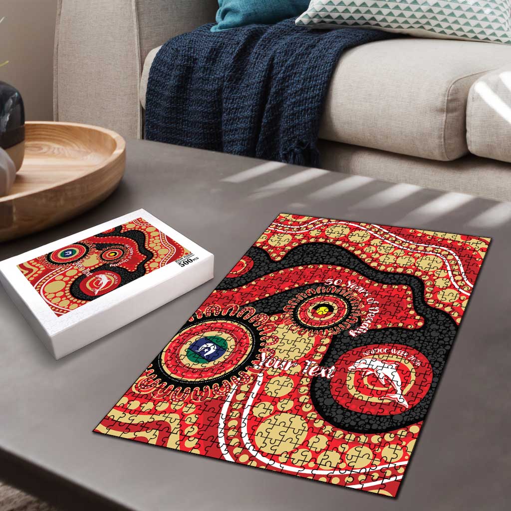 Dolphins NAIDOC Week 2026 Personalised Puzzle 50 Years of Deadly Aboriginal Art