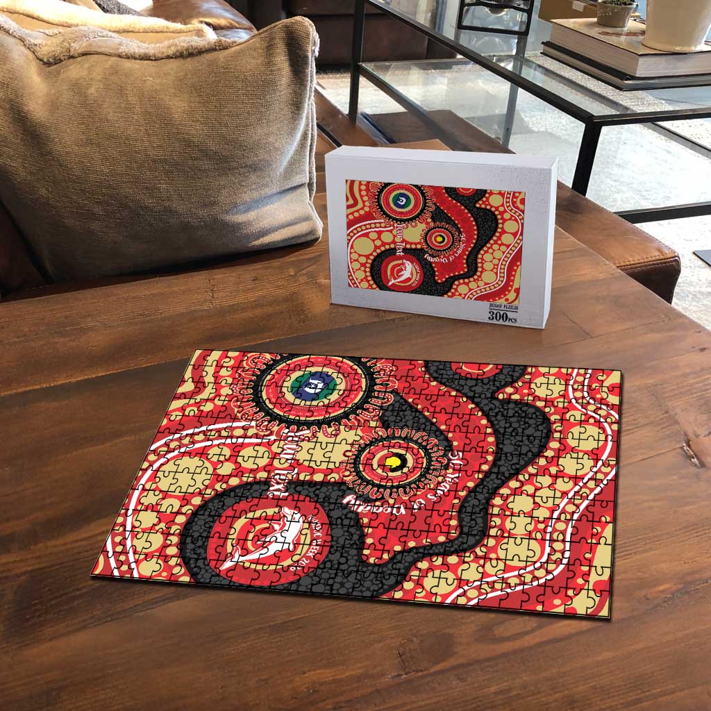 Dolphins NAIDOC Week 2026 Personalised Puzzle 50 Years of Deadly Aboriginal Art