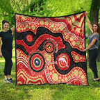 Dolphins NAIDOC Week 2026 Personalised Quilt 50 Years of Deadly Aboriginal Art