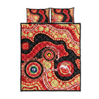 Dolphins NAIDOC Week 2026 Personalised Quilt Bed Set 50 Years of Deadly Aboriginal Art