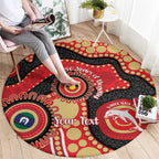 Dolphins NAIDOC Week 2026 Personalised Round Carpet 50 Years of Deadly Aboriginal Art