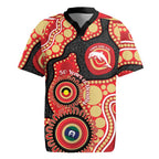 Dolphins NAIDOC Week 2026 Personalised Rugby Jersey 50 Years of Deadly Aboriginal Art