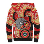Dolphins NAIDOC Week 2026 Personalised Sherpa Hoodie 50 Years of Deadly Aboriginal Art