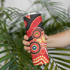Dolphins NAIDOC Week 2026 Personalised Skinny Tumbler 50 Years of Deadly Aboriginal Art