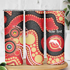 Dolphins NAIDOC Week 2026 Personalised Skinny Tumbler 50 Years of Deadly Aboriginal Art