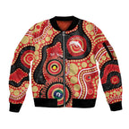 Dolphins NAIDOC Week 2026 Personalised Sleeve Zip Bomber Jacket 50 Years of Deadly Aboriginal Art
