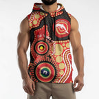 Dolphins NAIDOC Week 2026 Personalised Sleeveless Hoodie 50 Years of Deadly Aboriginal Art