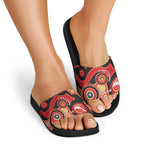 Dolphins NAIDOC Week 2026 Personalised Slide Sandals 50 Years of Deadly Aboriginal Art