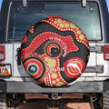 Dolphins NAIDOC Week 2026 Personalised Spare Tire Cover 50 Years of Deadly Aboriginal Art