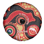 Dolphins NAIDOC Week 2026 Personalised Spare Tire Cover 50 Years of Deadly Aboriginal Art