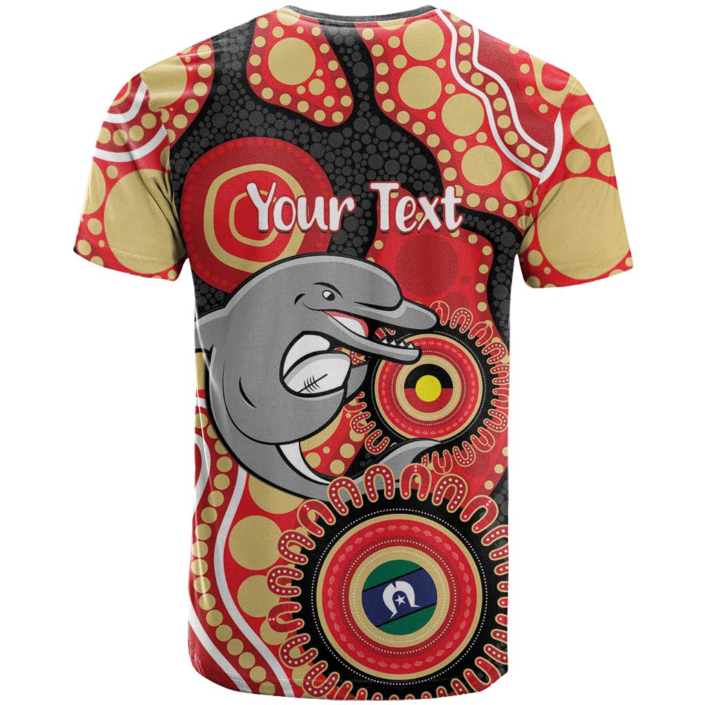 Dolphins NAIDOC Week 2026 Personalised T Shirt 50 Years of Deadly Aboriginal Art