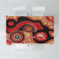 Dolphins NAIDOC Week 2026 Personalised Tablecloth 50 Years of Deadly Aboriginal Art